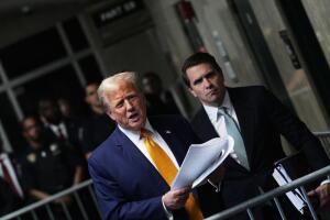 Former President Donald Trump's Hush Money Trial Continues In New York