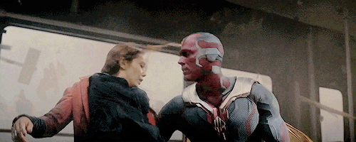 Scarlet Witch y Vision