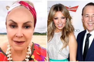 Laura Zapata reacciona a rumores de supuesta infidelidad de Thalía y Tommy Mottola
