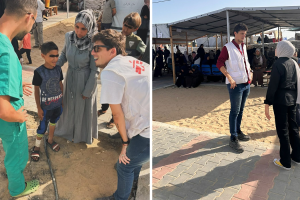 Niños en la Franja de Gaza