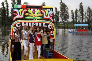 Miss Universo 2007 en la Ciudad de México
