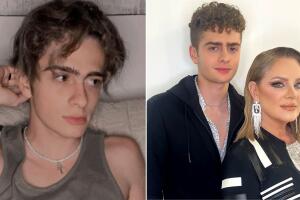Nicolás, hijo de Erika Buenfil hace radical cambio de look