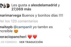 Zuria Vega y Horacio Pancheri