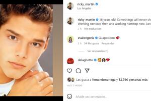 Este es el mensaje y la foto que Ricky Martin publicó tras las declaraciones de su sobrino.
