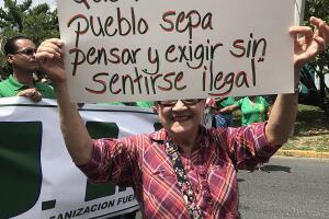 Protesta Puerto Rico