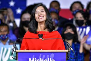 Michelle Wu, alcaldesa electa de Boston