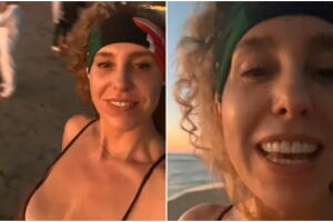 Azela Robinson despidió el año más delgada y con un proyecto en puerta.