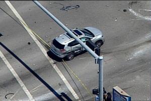 Varios heridos en accidente múltiple en Miami