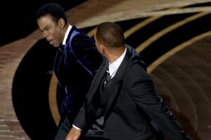 Will Smith golpe a Chris Rock