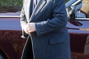 The Queen Attends Church At Hillington In Sandringham