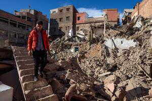 Aftermath Of Earthquake In Marrakech