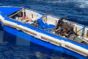 CBP Nov 25 Air and Marine ops photo of Cuban raft