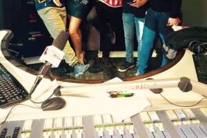 Aly Villegas y Alejandro Berry con el BMF