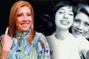 Cynthia Klitbo y su hija Elisa Fernanda