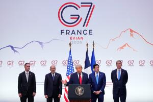 Donald trump critica a mexico al termino de la cumbre del g7 2026