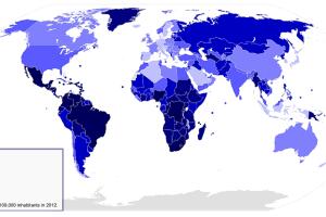 Homicidios en el mundo