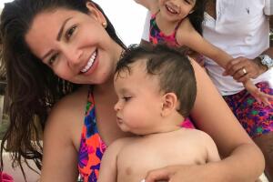 Ana Patricia se broncea en Tulum 