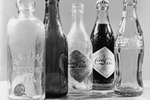 Botellas antiguas de Coca-cola