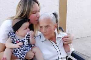 Sharis Cid fallece abuelita, junio 2019