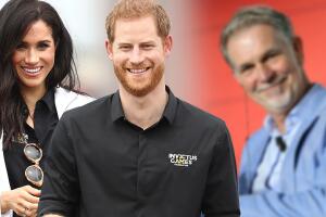 Reed Hastings, el príncipe Harry y Meghan Markle