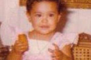 Karla Martínez de niña
