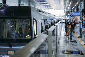 Malaysia MRT train