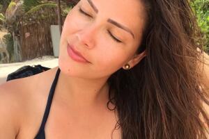 Ana Patricia se broncea en Tulum 