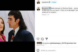 Así despidió Miguel Varoni a Sandra Reyes tras darse a conocer su sorpresivo fallecimiento. 
