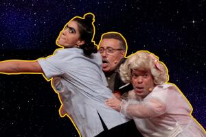 Mela La Melaza en el Escenario Inclinado