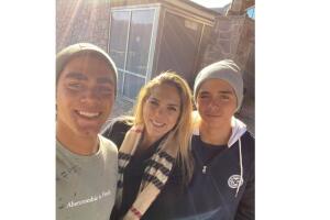 Hijos Jorge Salinas y Fátima Boggio