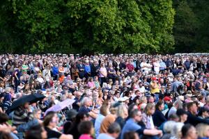 The Coffin Carrying Queen Elizabeth II Is Transferred From Buckingham Palace To The Palace Of Westminster
