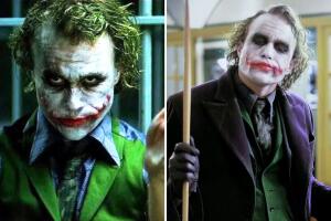 Heath Ledger como Joker en la película 'Batman: El Caballero de la Noche'