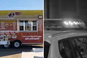 Oscar Ray Irwin, de 35 años, fue detenido tras robar tres taco trucks en Fresno