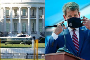 Brian Kemp y la Casa Blanca
