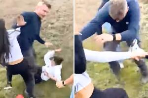 presunto simpatizante maga enfrenta adolescentes protesta contra ICE Buda Texas