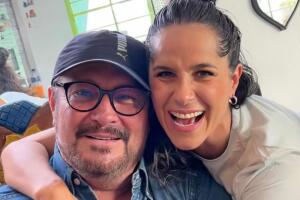 Arturo Peniche y Khiabet, su hija mayor