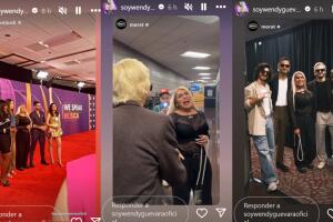 Wendy Guevara gozó en los ensayos a solo horas del inicio de los Latin AMAs 2024.