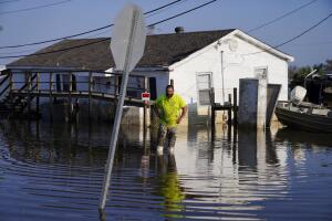APTOPIX Hurricane Ida Louisiana