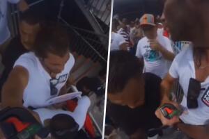 Denuncian robo entre espectadores en la F1