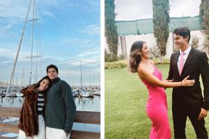 Roberto Miguel, uno de los gemelos que tuvo Itatí Cantoral con Eduardo Santamarina, y Zaire Barajas se hicieron novios a inicios de 2020. 