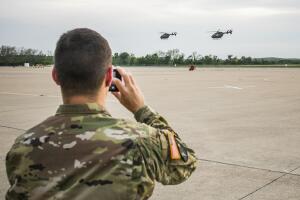 Texas National Guard Prepares To Deploy To U.S. Mexico Border
