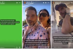 Valería Marin narra la odisea de Julián Gil para que llegara a tiempo al parto de su hija