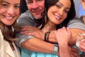 Dayanara Torres y Marcelo Gama