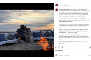 El mensaje con el que esposa de Gerson Leos se despidió de él.