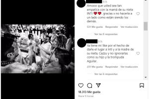 Mamá de Nodal, Cristy, publicó una fotografía en la que aparece Cazzu, ex de su hijo.