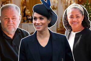 Meghan Markle y sus padres