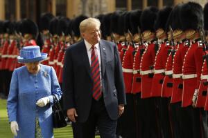 APTOPIX Britain Trump Visit