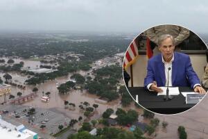 inundacion, lluvias, texas, greg abbott