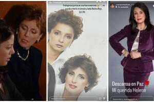 Famosos lamentan la muerte de Helena Rojo