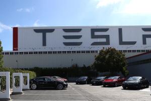 Planta de ensamblaje de Tesla en Fremont, California.